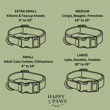 Load image into Gallery viewer, Pumpkin Plaid Cotton Collar