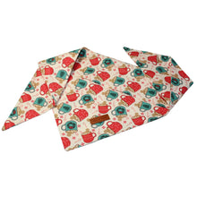 Load image into Gallery viewer, Ginger Bread Christmas Cocoa Cotton Bandana