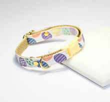 Load image into Gallery viewer, Easter Eggs Cat Collar and Bunny Bow