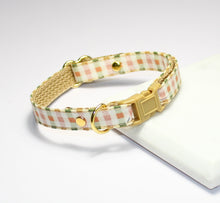 Load image into Gallery viewer, Easter Gingham Cat Collar and Bunny Bow