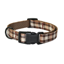 Load image into Gallery viewer, Autumn Plaid Cotton Collar