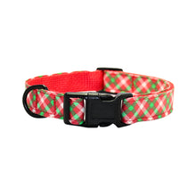 Load image into Gallery viewer, Holiday Plaid Cotton Collar