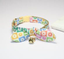 Load image into Gallery viewer, Summer Daisies Cat Collar and Bunny Bow