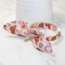 Load image into Gallery viewer, Cowboy Love Collar and Bunny Bow