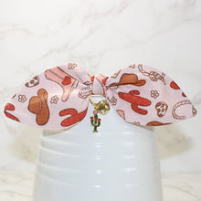 Load image into Gallery viewer, Cowboy Love Collar and Bunny Bow