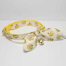 Load image into Gallery viewer, Baby Duckie Collar and Bunny Bow