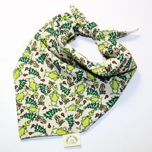Load image into Gallery viewer, Happy Grinchmas Cotton Blend Bandana