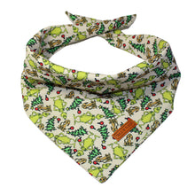 Load image into Gallery viewer, Happy Grinchmas Cotton Blend Bandana