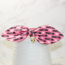 Load image into Gallery viewer, Mama's Girl Cat Collar and Bunny Bow