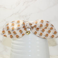 Load image into Gallery viewer, Pancakes Collar and Bunny Bow
