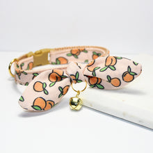 Load image into Gallery viewer, Peaches Cat Collar and Bunny Bow