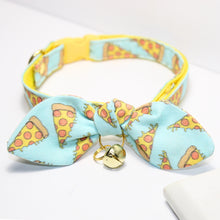 Load image into Gallery viewer, Pizza Cat Collar and Bunny Bow