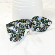 Load image into Gallery viewer, Rifle Paper Green Garden Party Collar and Bunny Bow