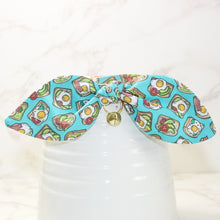 Load image into Gallery viewer, Toast Cat Collar and Bunny Bow