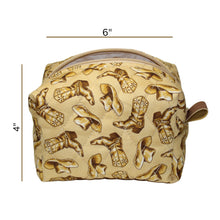 Load image into Gallery viewer, Howdy Quilted makeup Pouch
