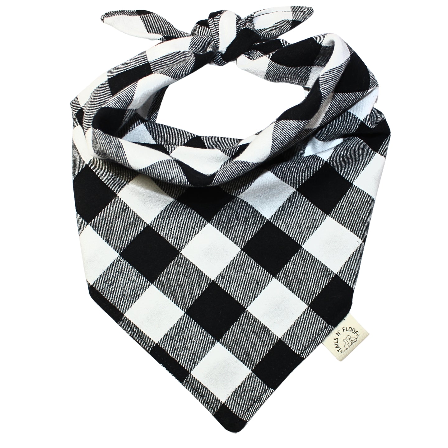 Winter Plaid Soft Flannel Bandana