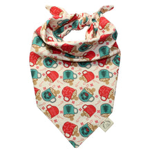 Load image into Gallery viewer, Ginger Bread Christmas Cocoa Cotton Bandana
