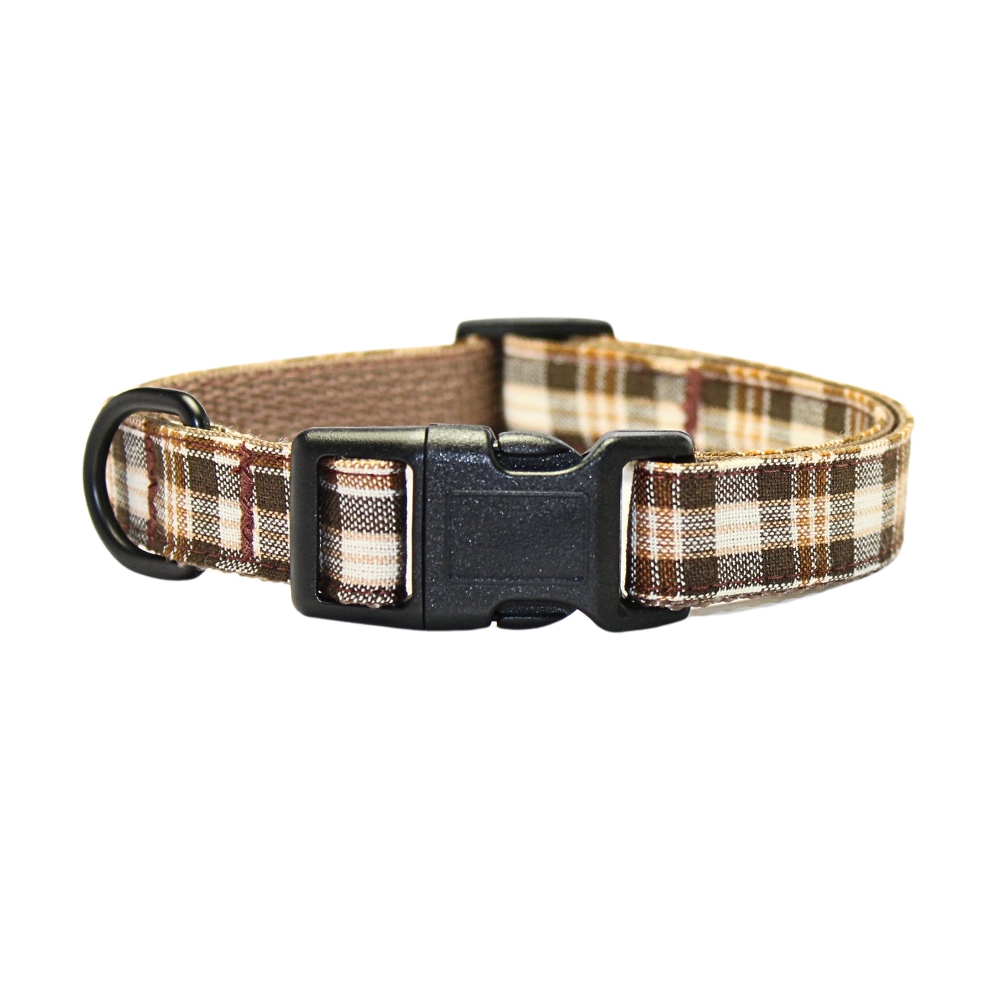 Autumn Plaid Cotton Collar
