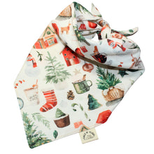 Load image into Gallery viewer, Noel Cotton Bandana
