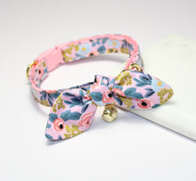 Load image into Gallery viewer, Rifle Paper Garden Party Pink Collar and Bunny Bow
