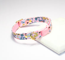 Load image into Gallery viewer, Rifle Paper Garden Party Pink Collar and Bunny Bow
