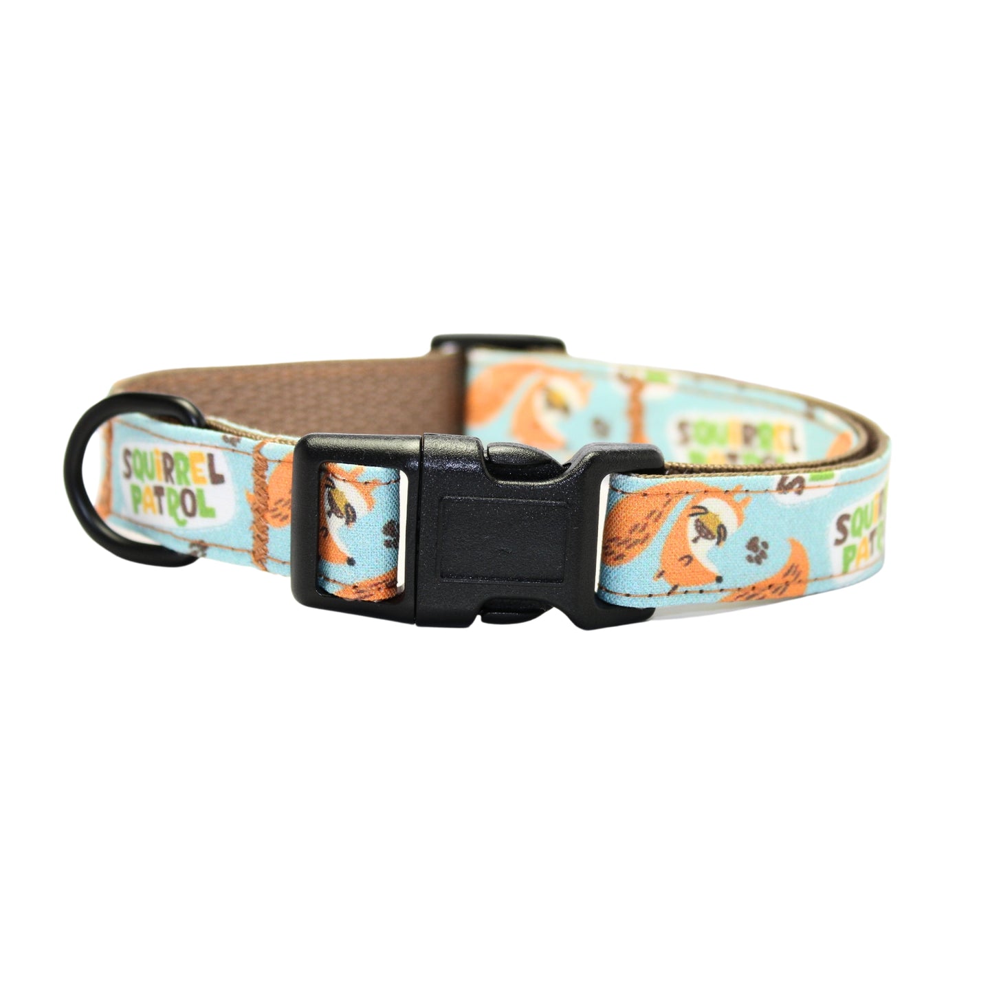 Squirrel Patrol Cotton Collar