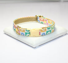 Load image into Gallery viewer, Summer Daisies Cat Collar and Bunny Bow

