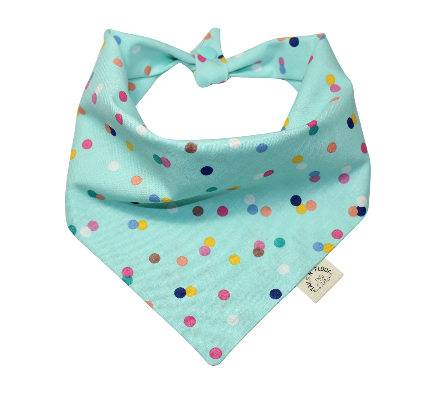 Blue Confetti Bandana