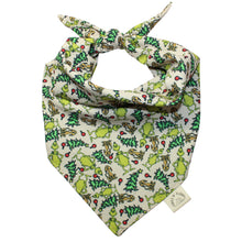 Load image into Gallery viewer, Happy Grinchmas Cotton Blend Bandana
