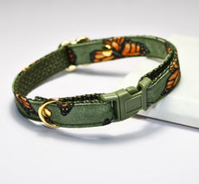 Load image into Gallery viewer, Monarch Butterflies Cat Collar and Bunny Bow

