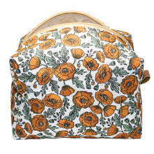 Load image into Gallery viewer, Poppy Quilted makeup Pouch
