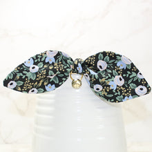 Load image into Gallery viewer, Rifle Paper Green Garden Party Collar and Bunny Bow
