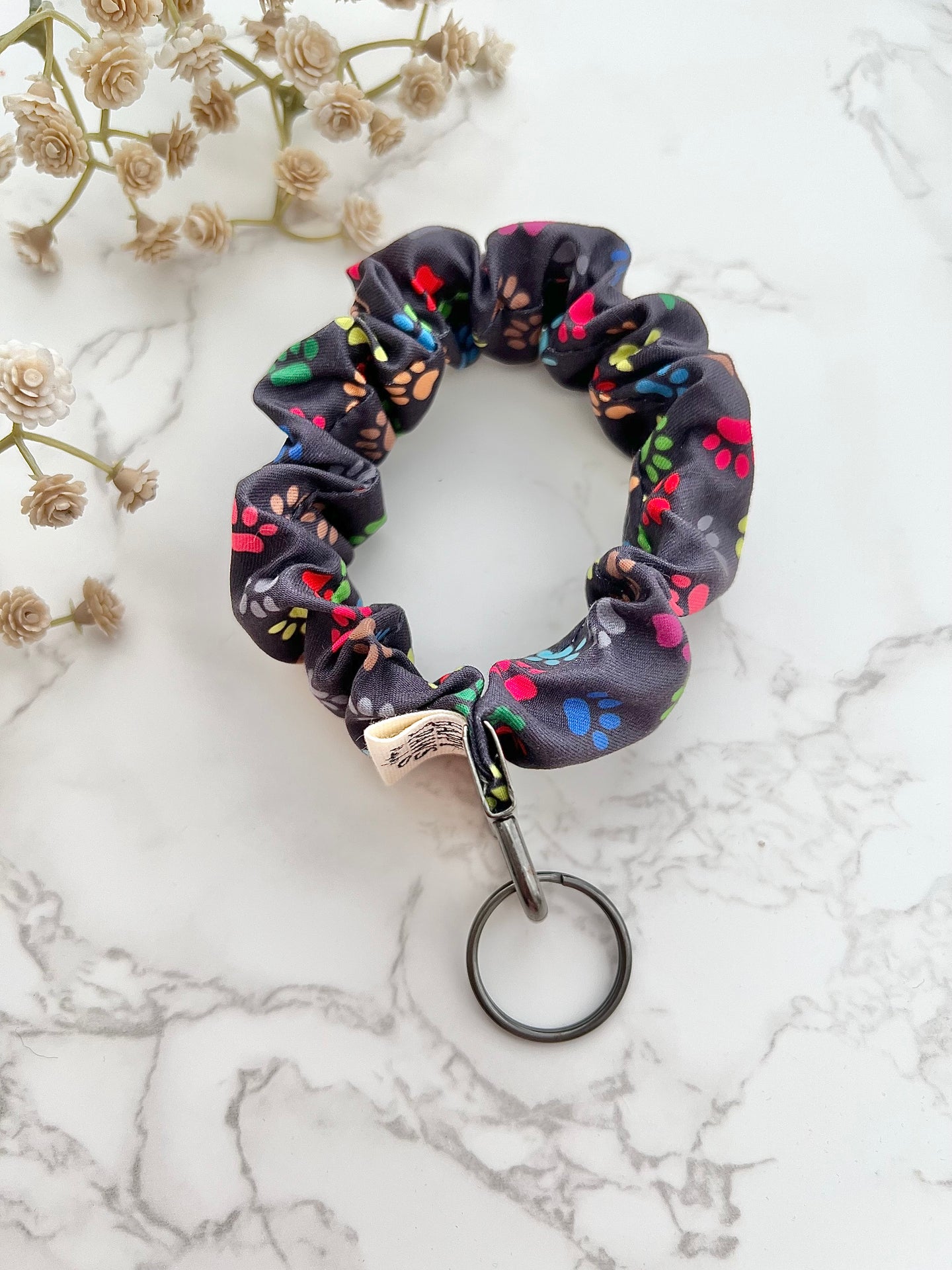 Midnight Paws Keychain