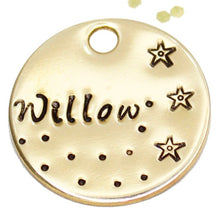 Load image into Gallery viewer, Simple Stars Pet ID Tag
