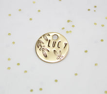 Load image into Gallery viewer, Floral Dog &amp; Cat ID Tag
