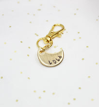 Load image into Gallery viewer, Moon shape Dog id Tag
