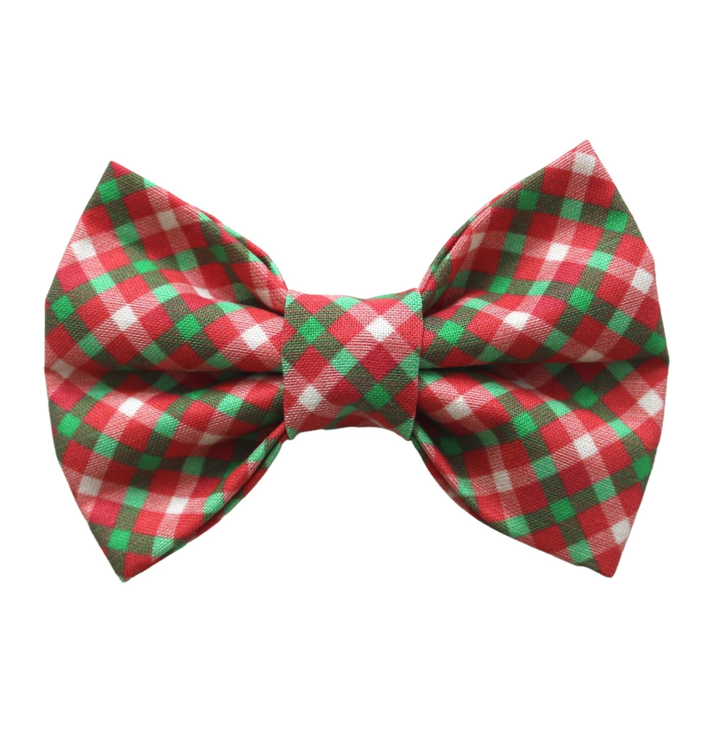 Holiday Plaid Bow Tie