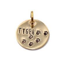 Load image into Gallery viewer, Tiny Paws id Tag
