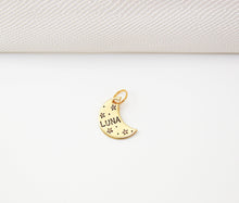Load image into Gallery viewer, Moon shape Dog id Tag
